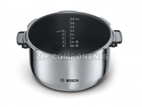 Чаша (алюминий) с тефлоновым покрытием для мультиварки Bosch 00578616